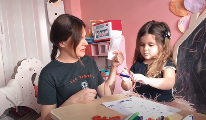 "Bebeğimi Büyütürken" programının sunucusu Didar Üstün'ün evinde karantina düzeni...