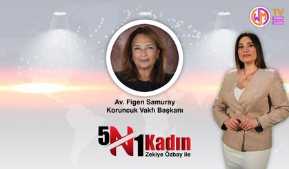 5N1Kadın 3. Bölüm // Korunmaya Muhtaç Çocuklar Vakfı Başkanı Av. Figen Samuray