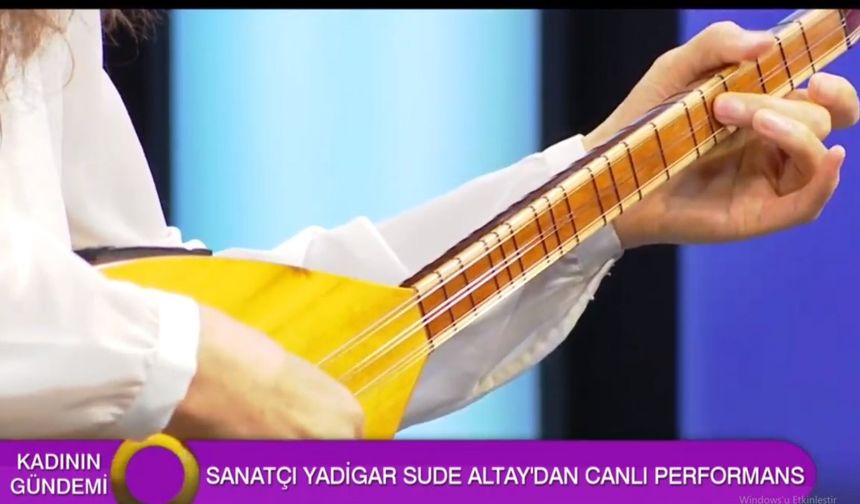 Sanatçı Yadigar Sude Altay'dan Kadın Türküleri